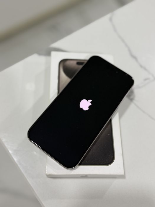 Iphone 15 Pro 256 Gb Natural Titanium / impecabil / factura + Garantie