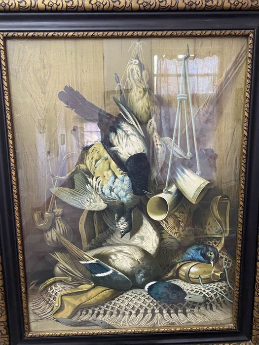 Tablou peisaj de vanatoare.