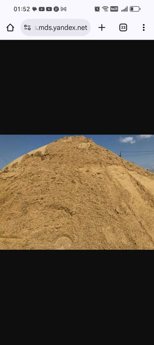 Продам речной желтый песок 600 тенге  - 40 кг, Кз щебень-500 тенге,