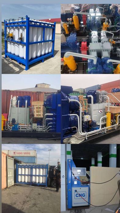 Метан заправкага компрессор ва бошка оборудованилар