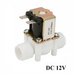 Соленоиден клапан, нормално затворен, 12V или 220V, пластмасов корпус