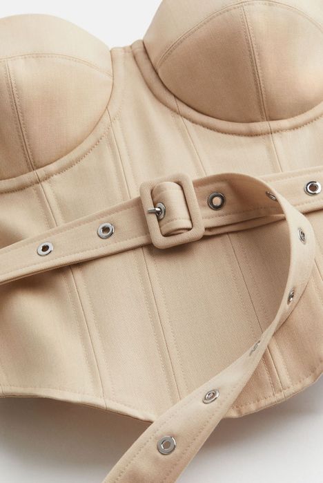 Top corset Rokh x hm, masura 40