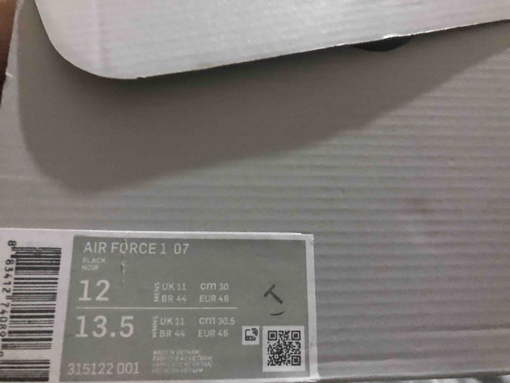Nike air force 1 black