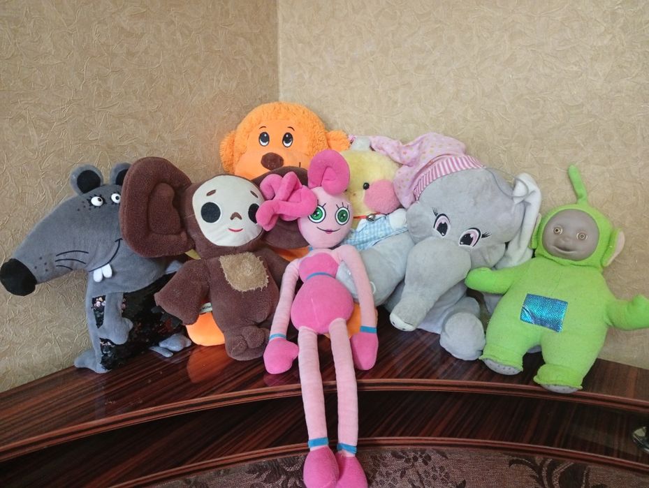 Мягкие игрушки все за 100
