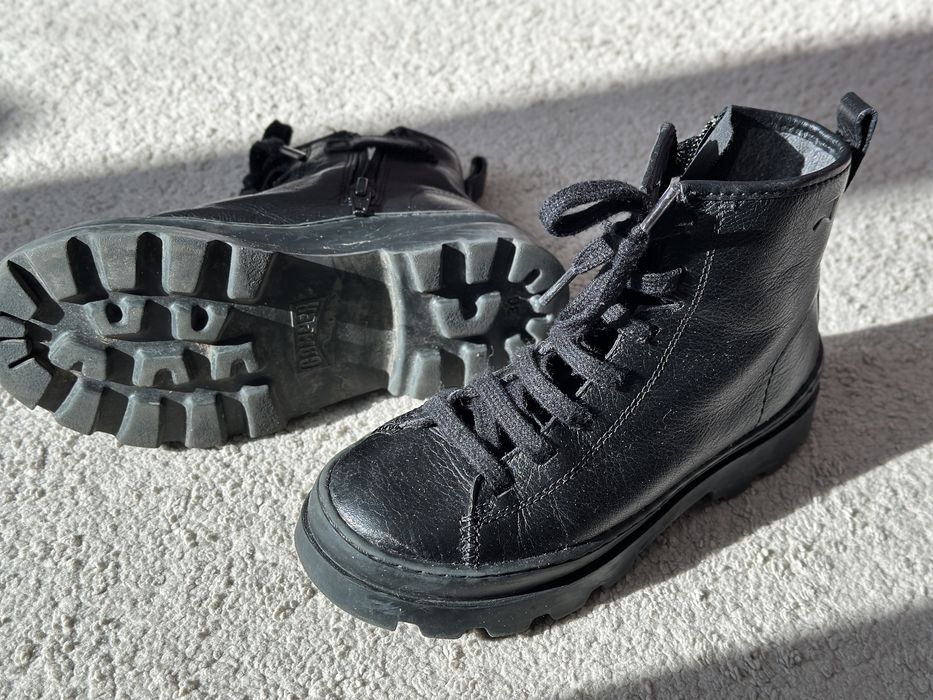 Ghete copii piele Camper Brutus marimea 30