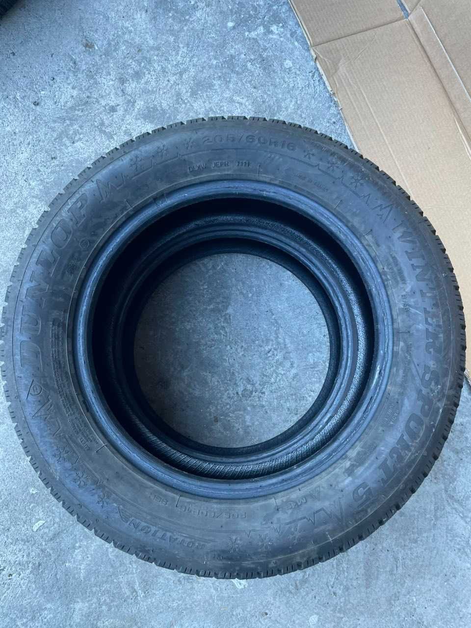 2бр зимни гуми Dunlop 205/60/16 dot2921 | 9mm