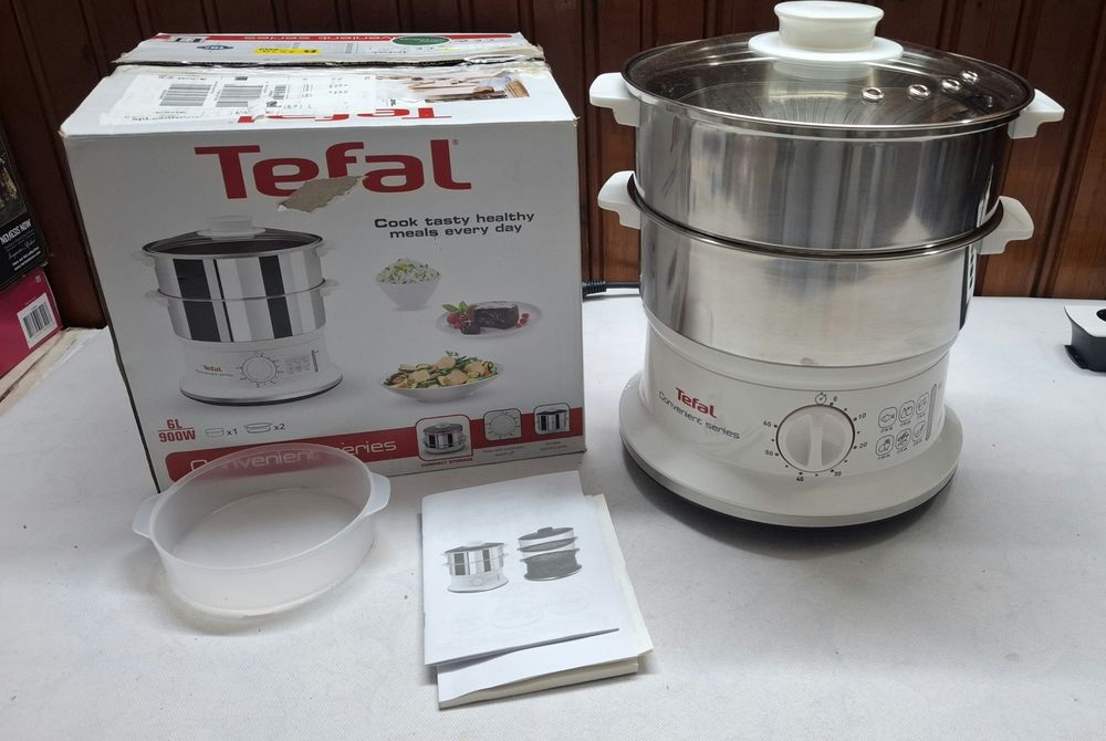 Уред за готвене на пара CONVENIENT SERIES VC145130,6 л,Tefal,900w