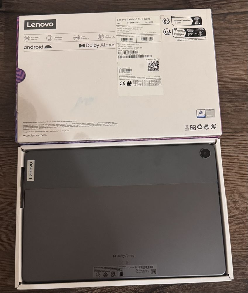 Lenovo Tab M10, нов