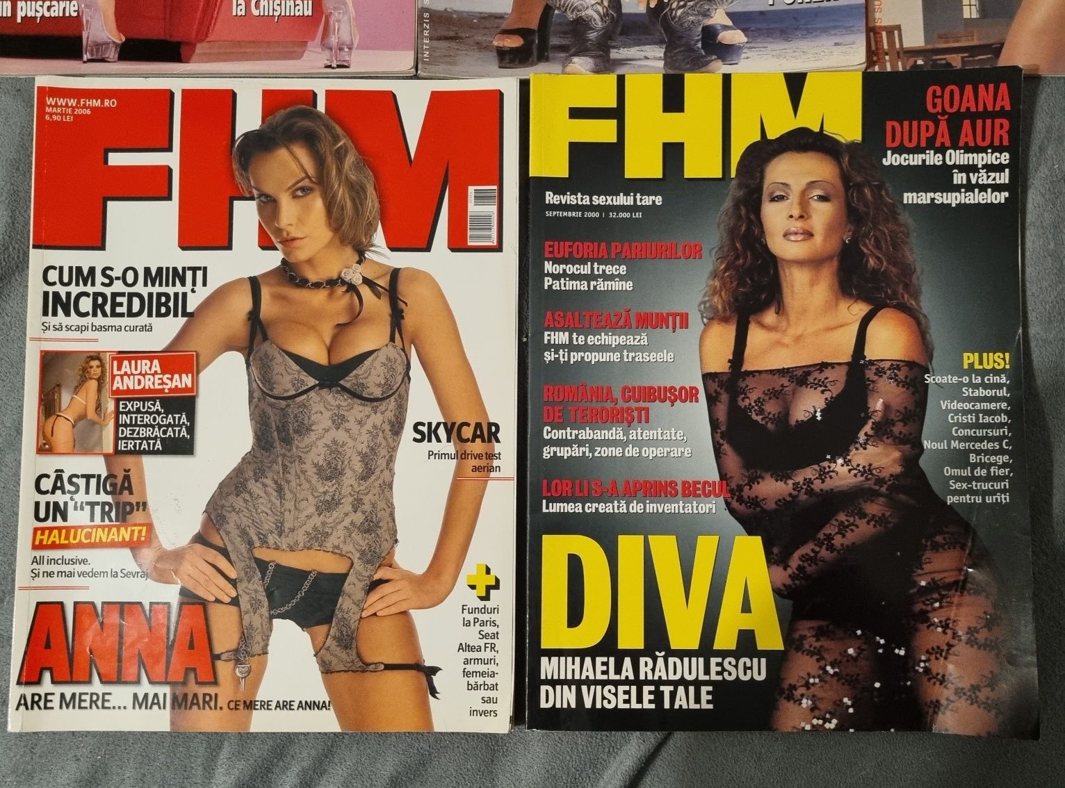 Reviste vechi FHM, Hustler