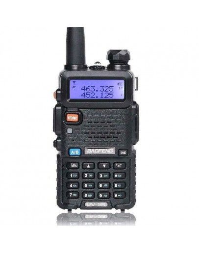 Двубандова,професионална радиостанция Baofeng UV-5R 8W Пълен комплект