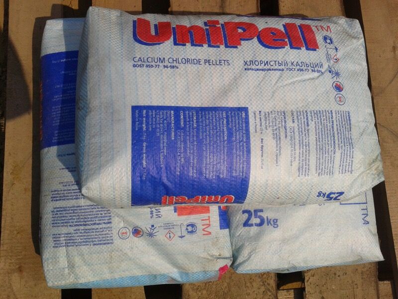 Кальций хлористый антиморозная добавка антимороз