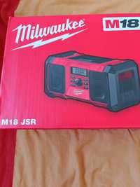 Radio Nou in cutie Milwaukee M18 JSR-0