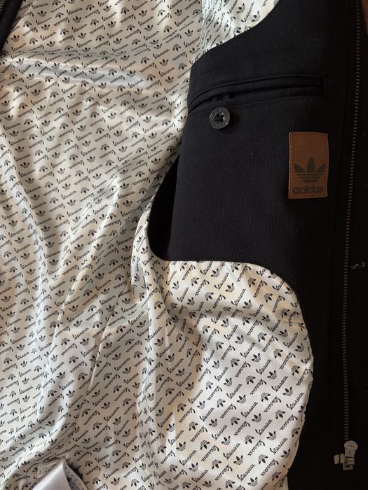 Jachetă Adidas Originals - Vespa neagră