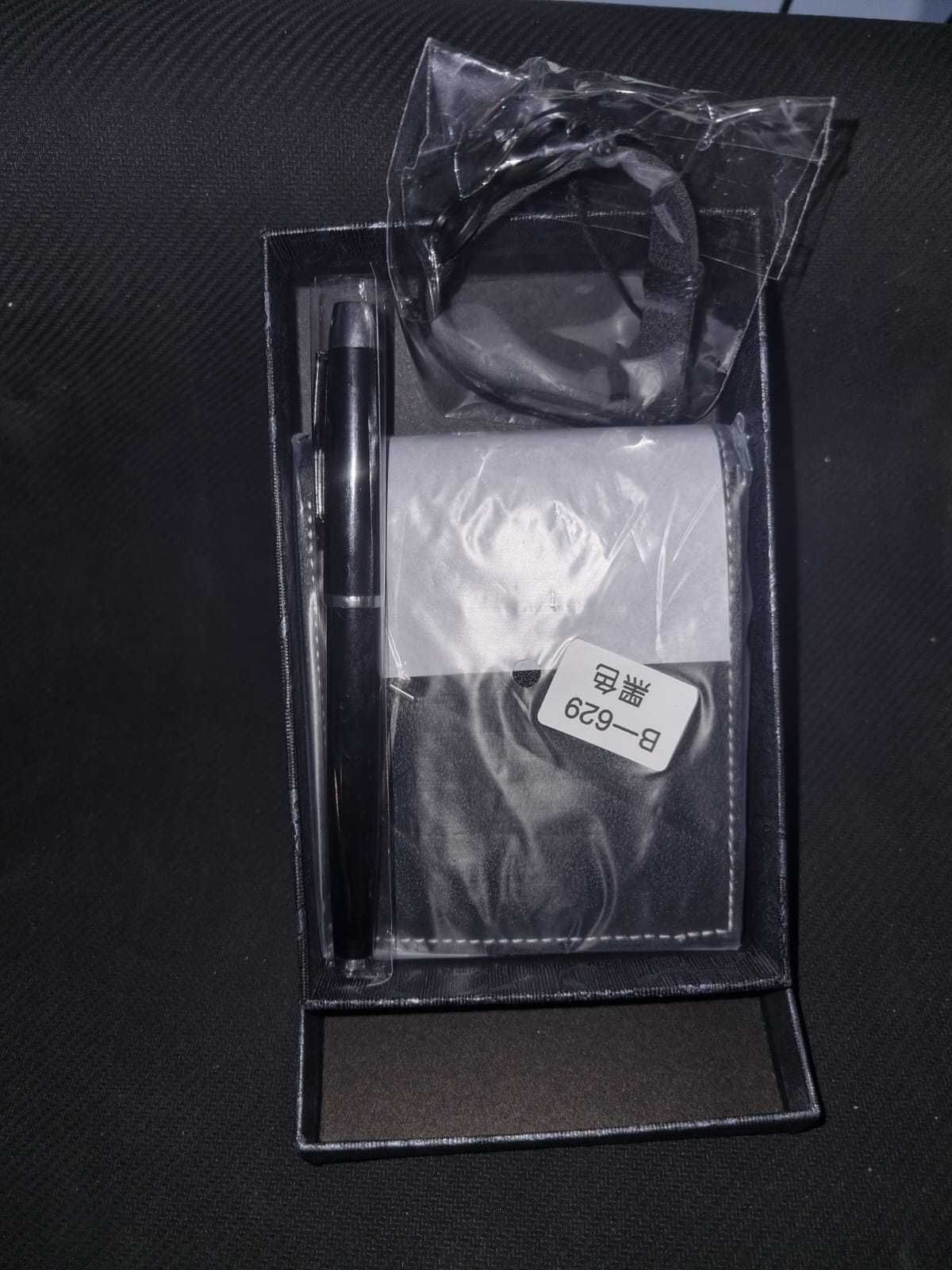 Set accesorii bărbați 3 in 1 (portofel, brațară, pix, cutie inclusa)