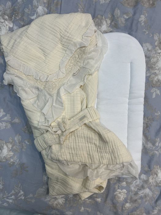 Конверт на летнюю выписку из муслина