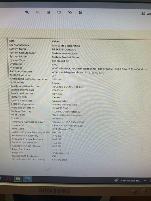 Calculator complet cu monitor