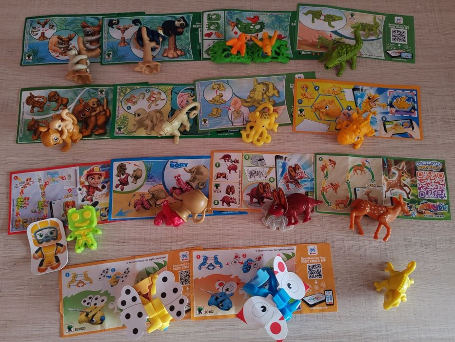 Киндер Sprinty,.Harry Potter,,Енчантималс, Миньони, Смърфове,