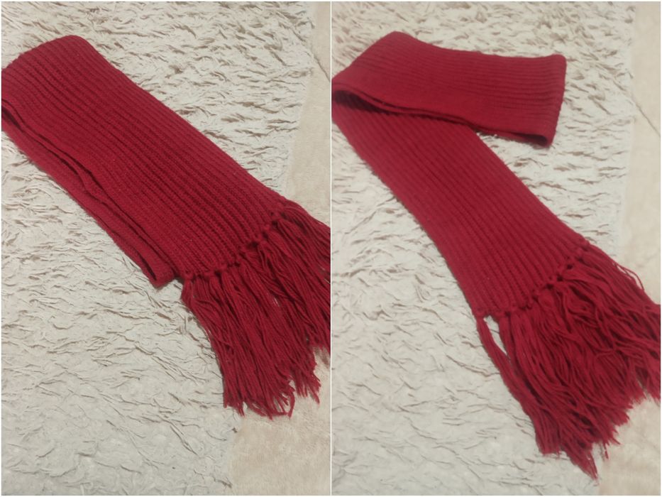 Шарф теплый, длинный