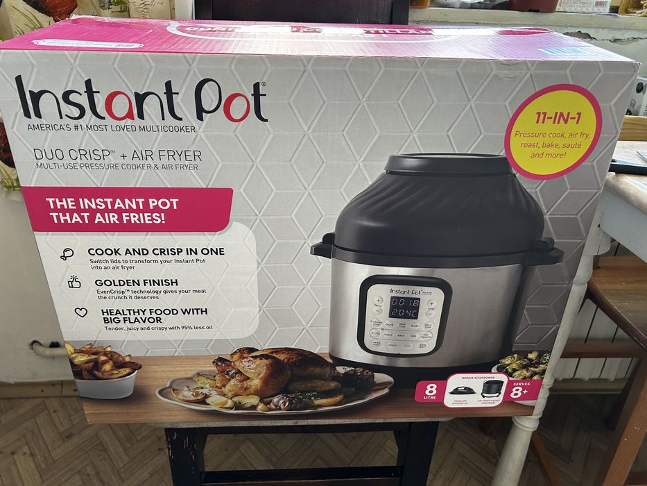 Instant Pot DUO CRISP + AIR FRYER 8л