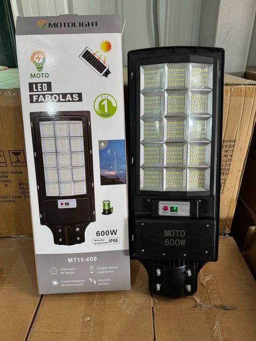 LED ПРОЖЕКТОР с солничним панелю