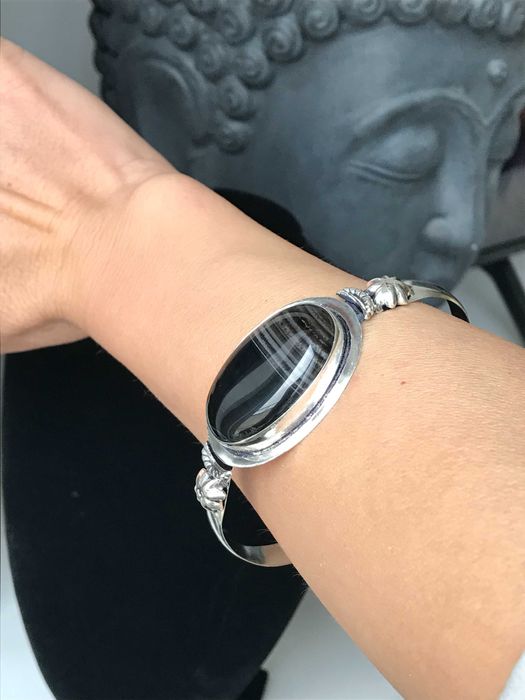 Bratara Argint 925 cu Piatra Semipretioasa Agat