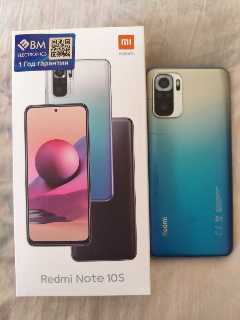Redmi Note 10S. 6/128 Sotiladi..