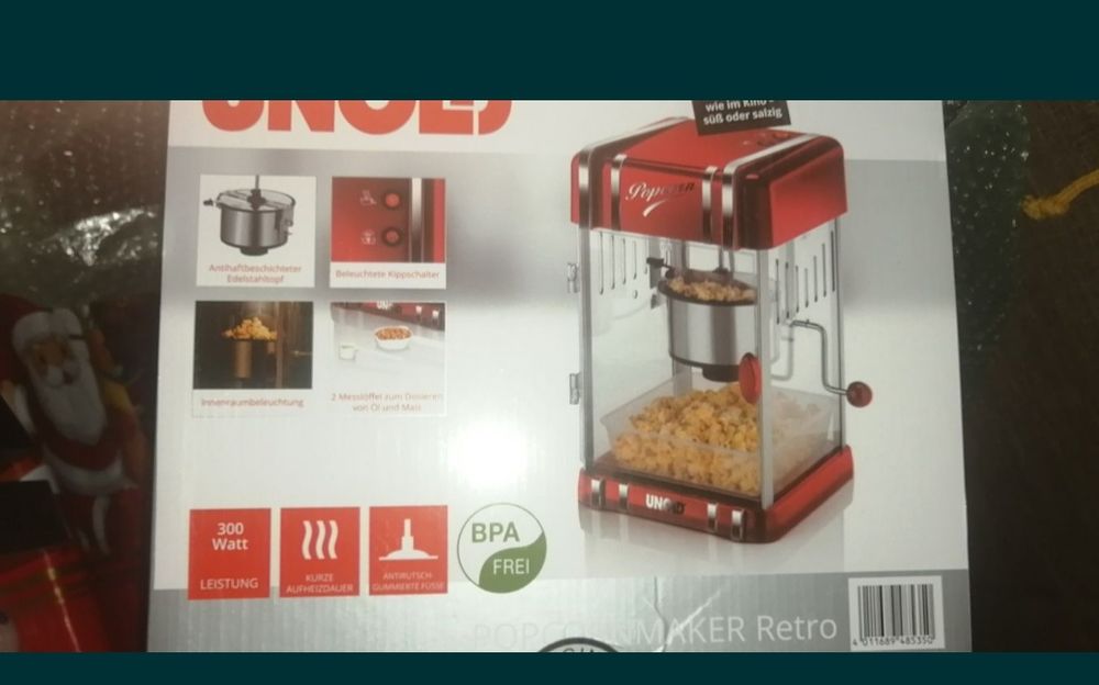 Aparat de făcut popcorn Unold 300W
