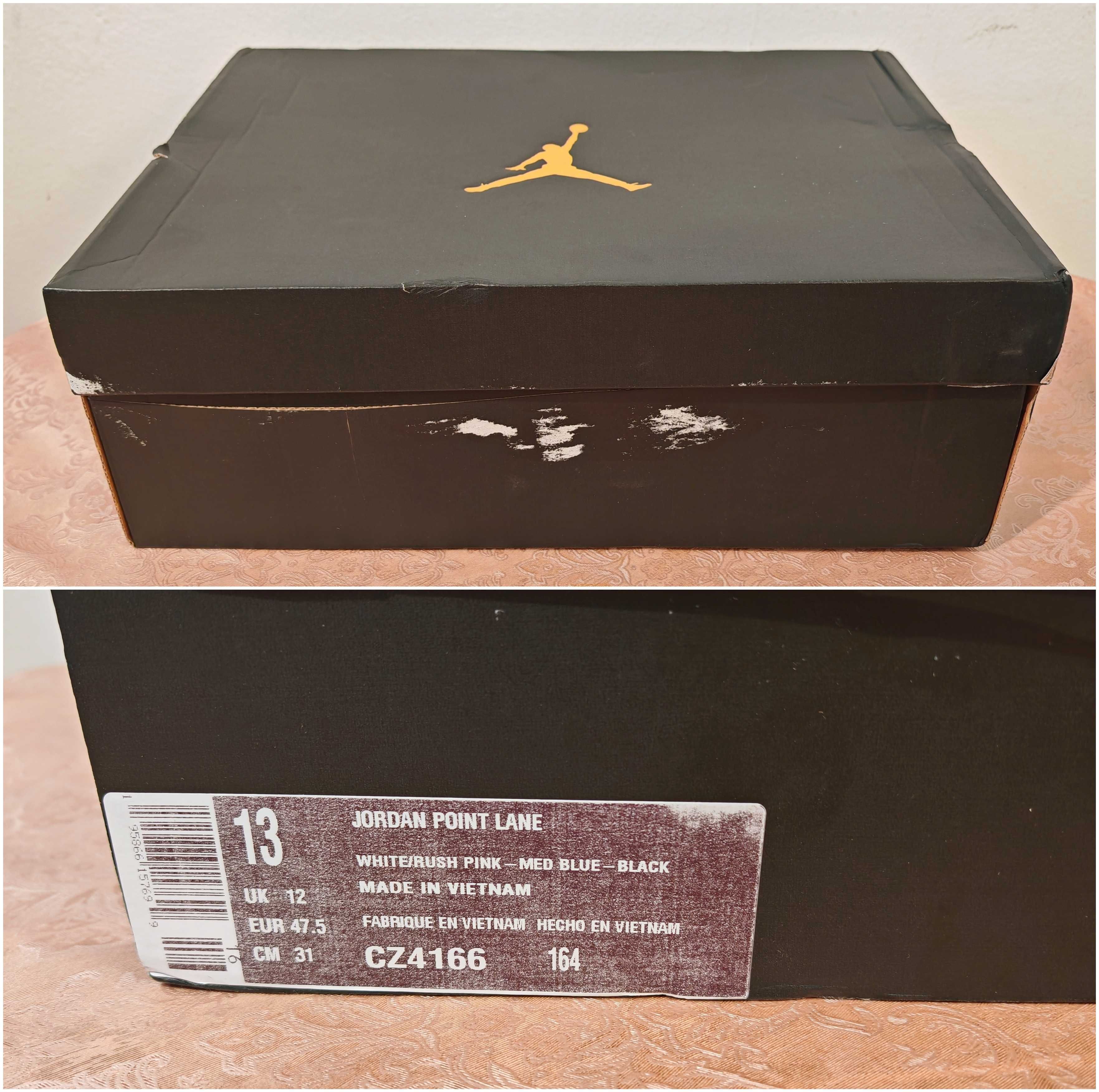 Nike Air Jordan Point Lane ЧИСТО НОВИ 47.5ти номер 31.0см стелка кутия