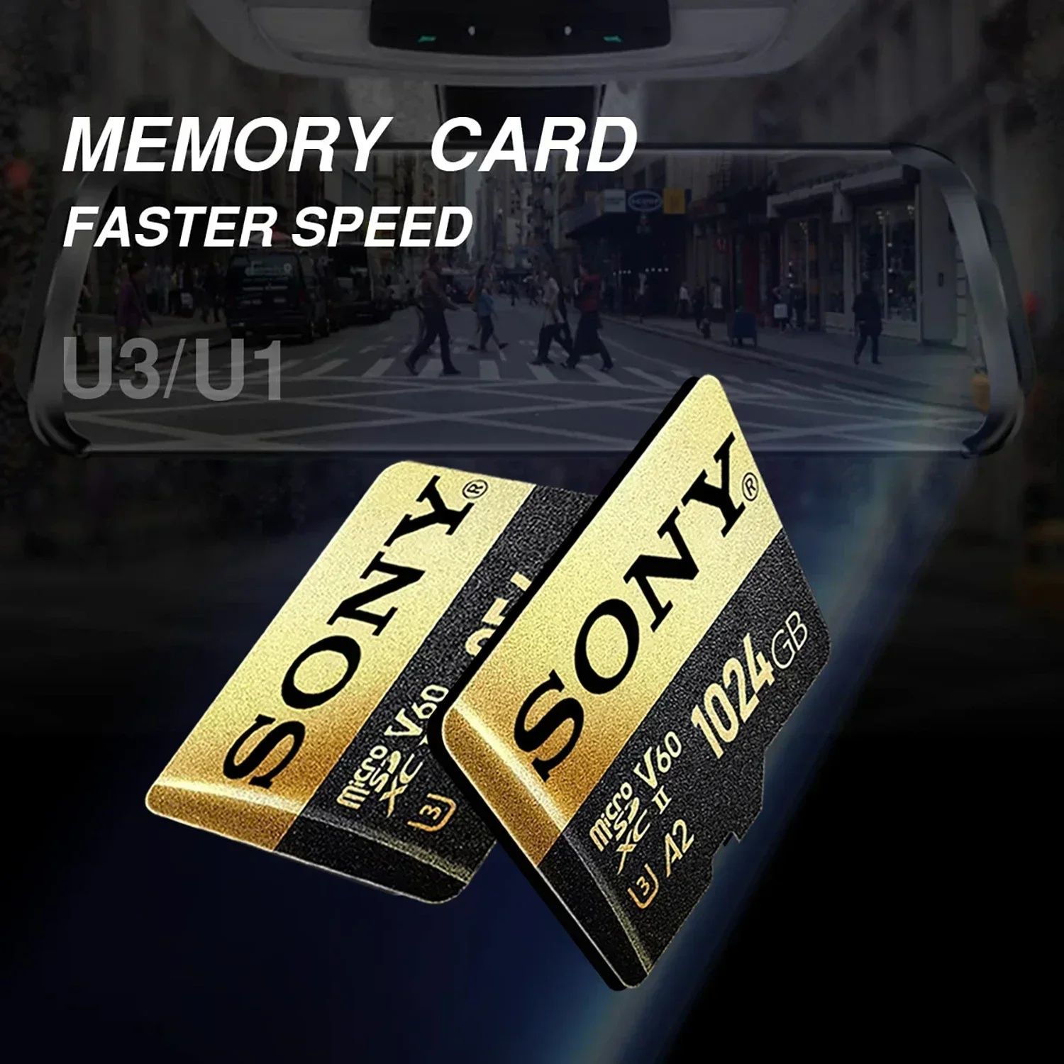 Карта памет Sony 1 TB + Адаптер