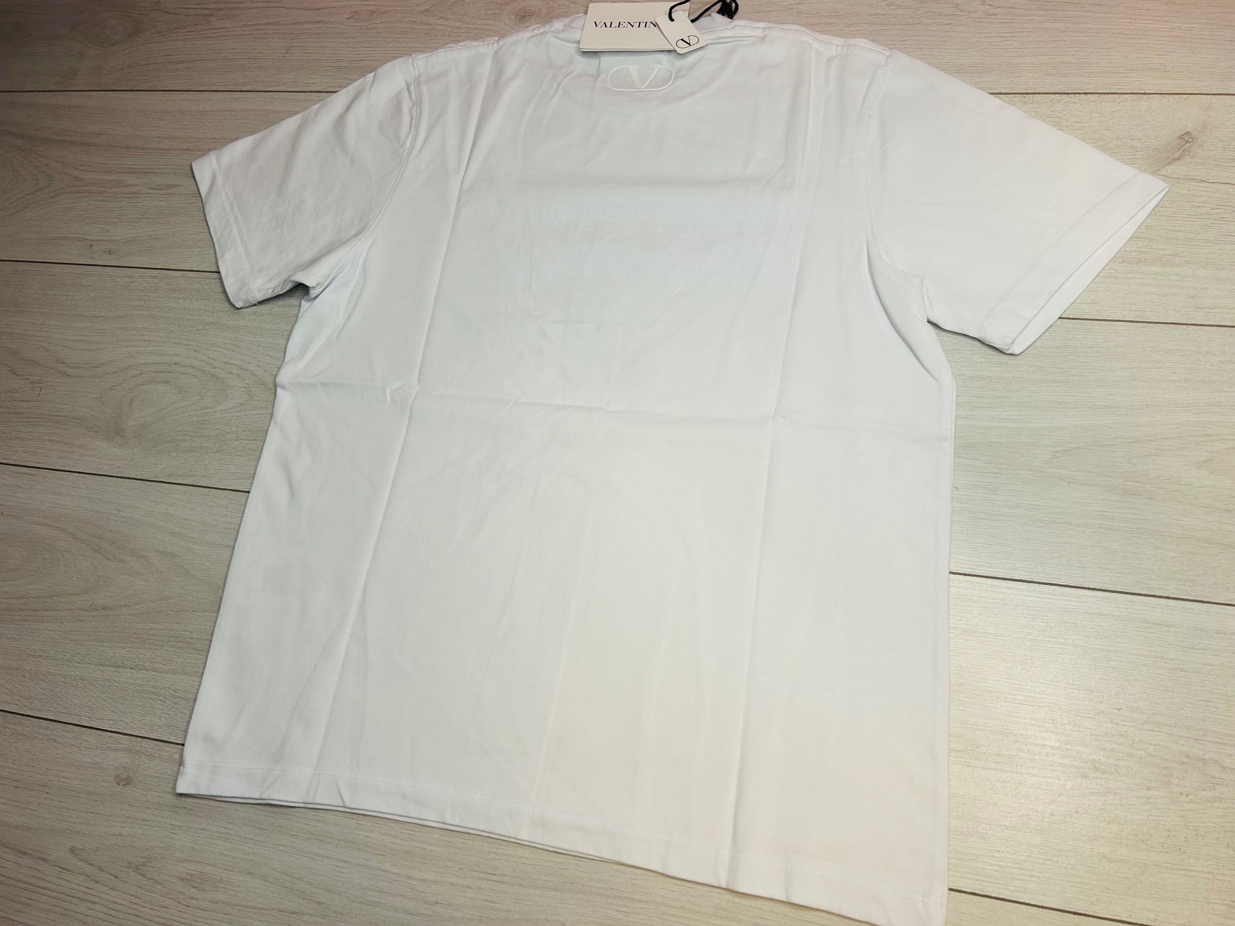 Tricou Valentino white new collection 2025
