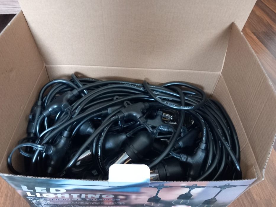 Bec ghirlanda cu led, pentru terase