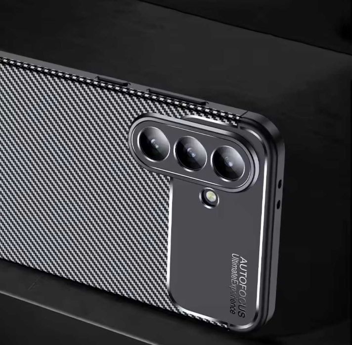 Husa Samsung A26 / A36 / A55 / A56 / Model Carbon / Protectie Camera