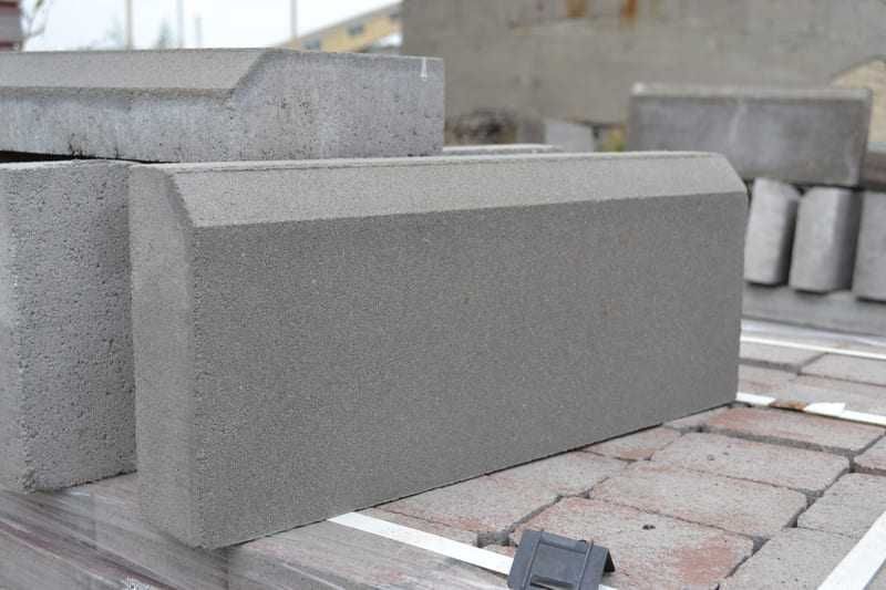 Бордюр дорожный 1000/30/15 и поребрик 1000/20/8