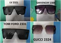 Ochelari de soare Ghivenchy, Gucci, Louis Vuitton, Tom Ford