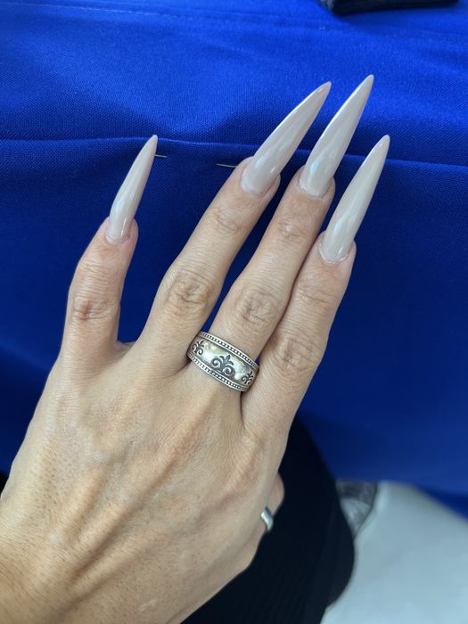 Серебро кольцо 19,2 размер
