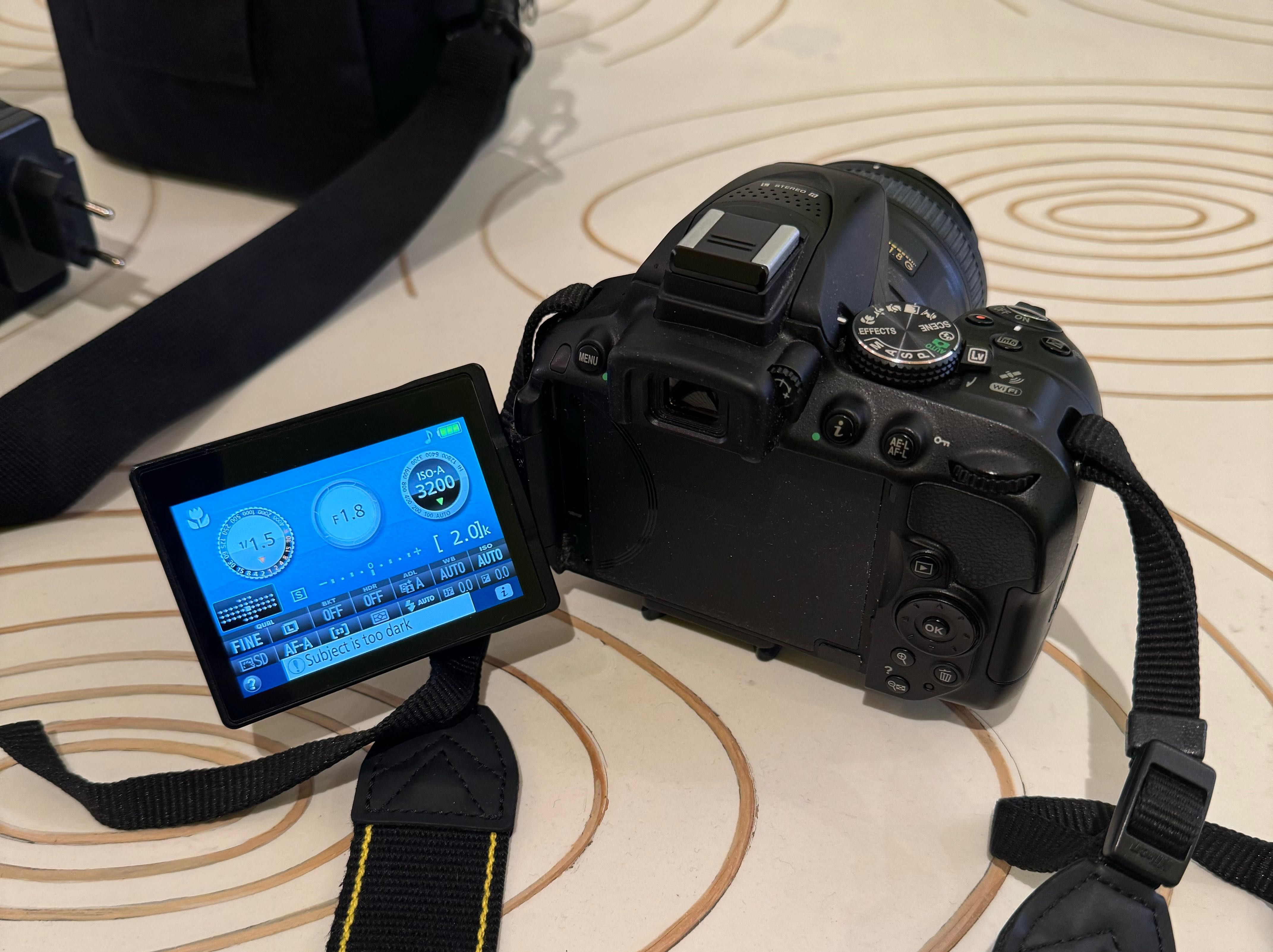 Nikon D5300 с обектив AF-S 50mm 1:1.8G