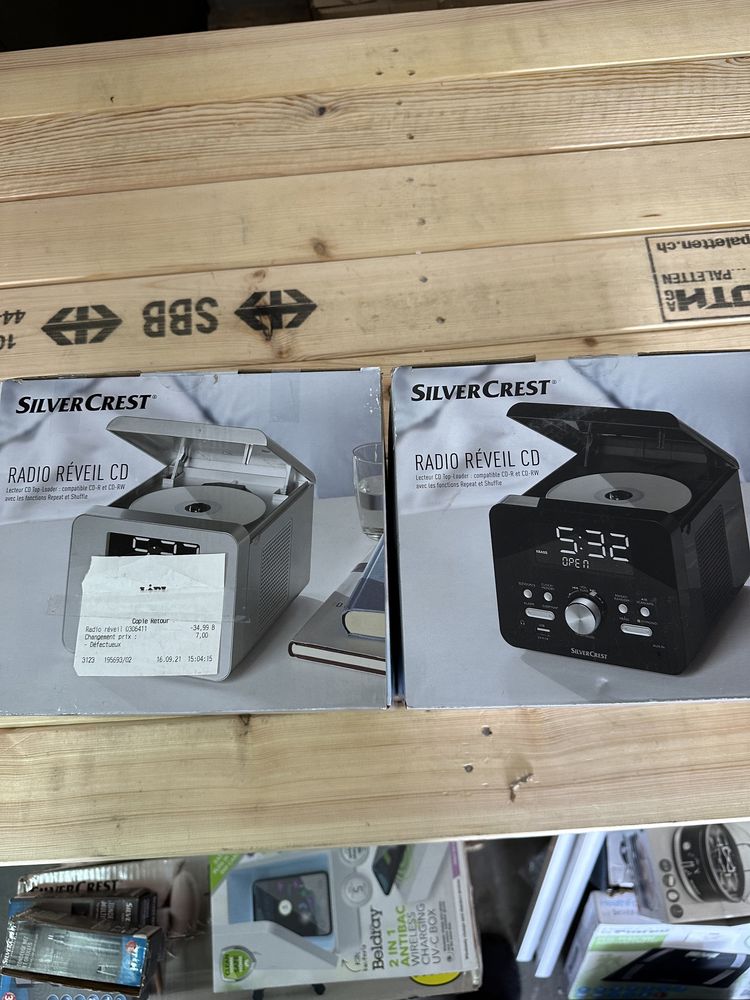 Silvercrest радио без cd 2 за 10, Дефектни за части 10бр за 20лв