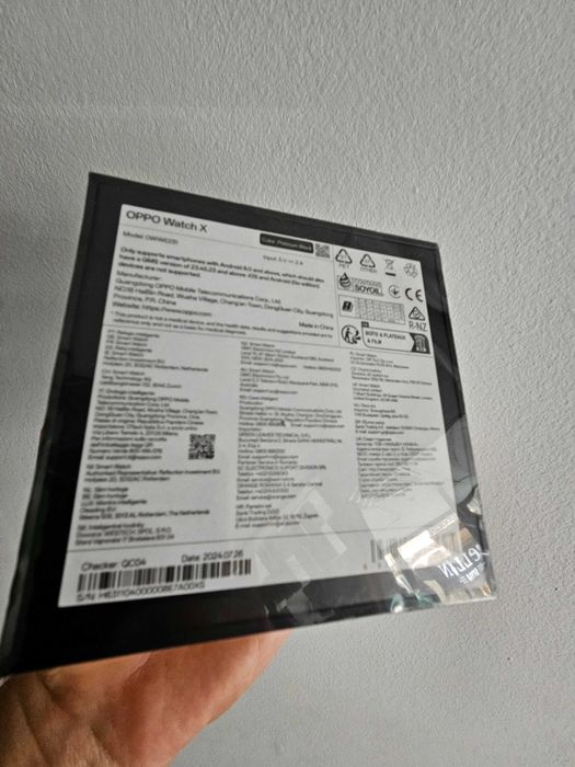 Watch Oppo watch X nou la cutie.