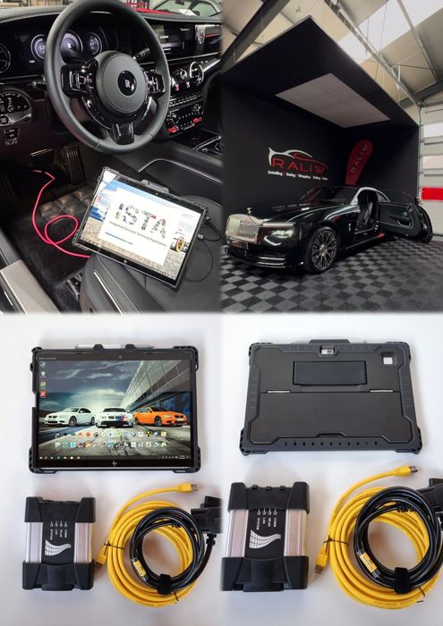 Diagnoză/Tester ISTA 2025 ESYS/ Tableta HP Elite X2 G4 /2TB/ICOM NEXT