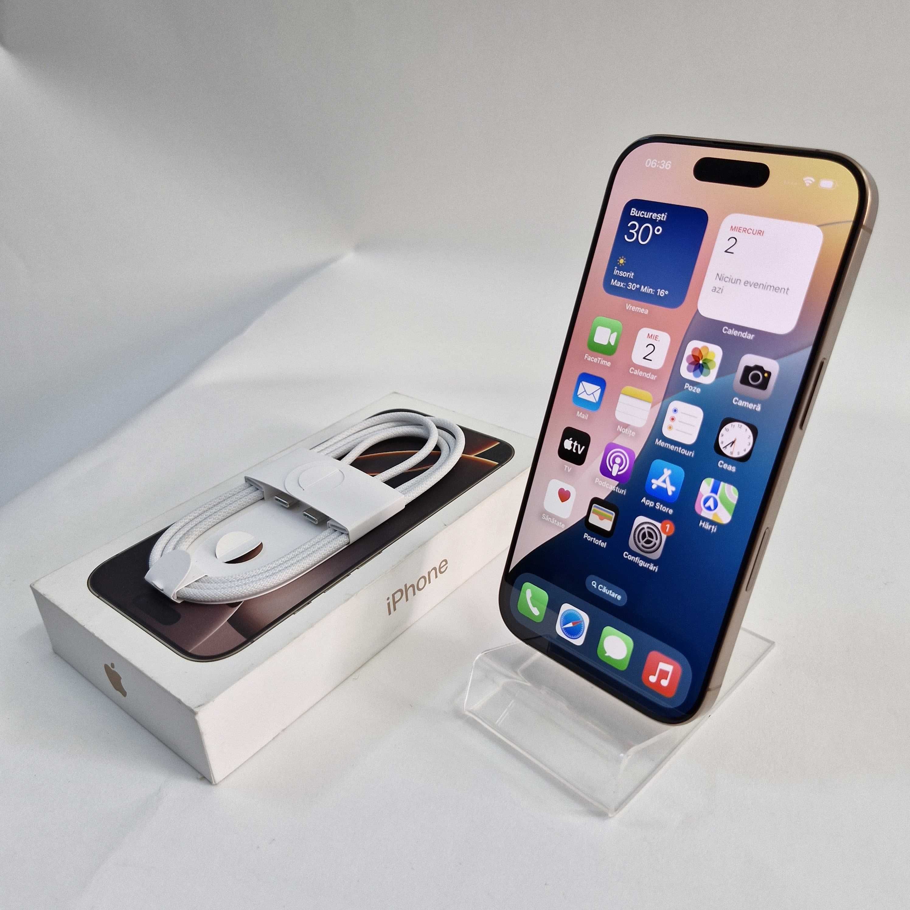 Liquid Money vinde - Telefon mobil Apple iPhone 16 Pro, 512GB