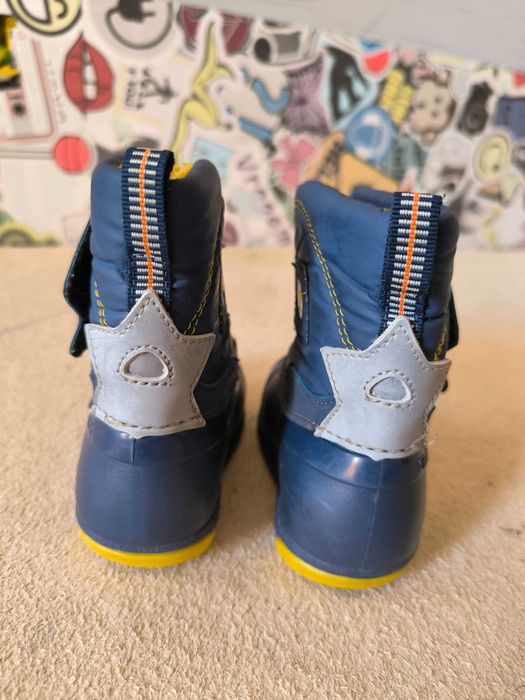 Ботушки синьо/жълто