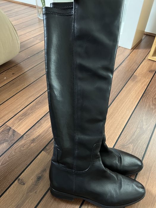 Cizme Zanon&Zago 38 overknee piele