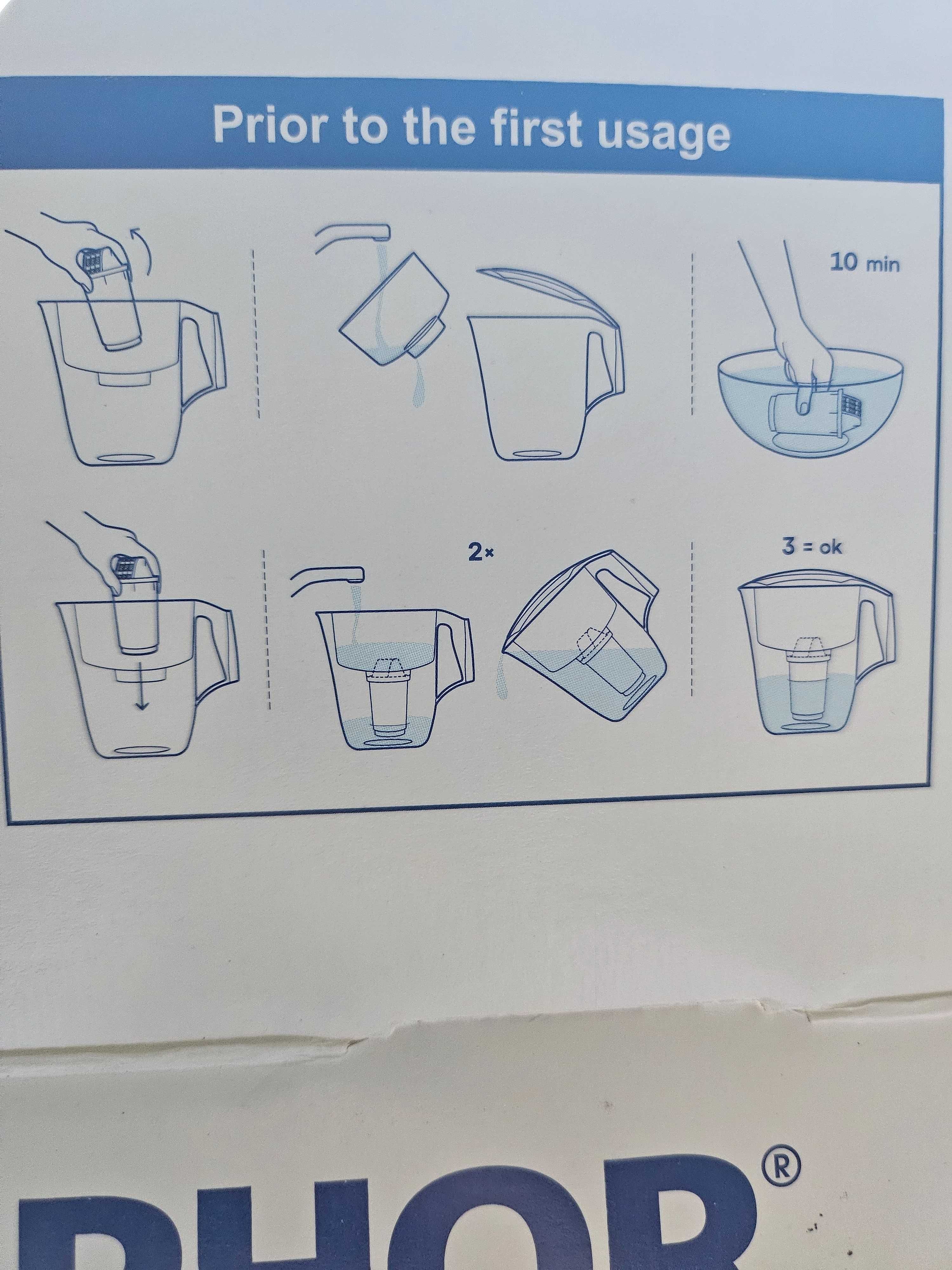 Кана за вода с два филтъра нова неизползвана