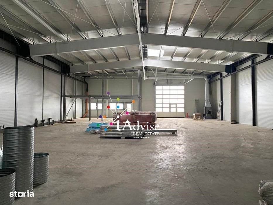 Spatiu Industrial Nou 540 Mp /Par Industrial Prejmer