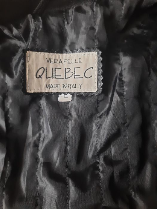 Geaca piele lungă made Italia