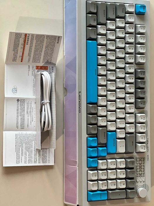 Tastatura Lenovo Gaming | Office Wired Silent Galaxy Gray