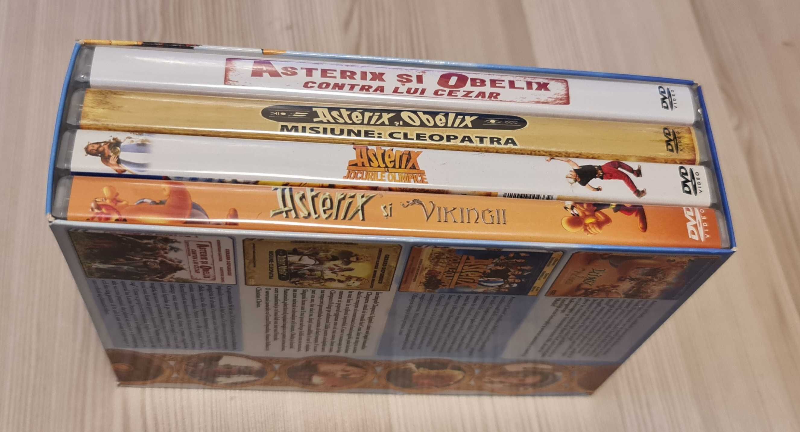 DvD,Colectia Asterix si Obelix,4 Dvd-uri Originale cu Licenta.