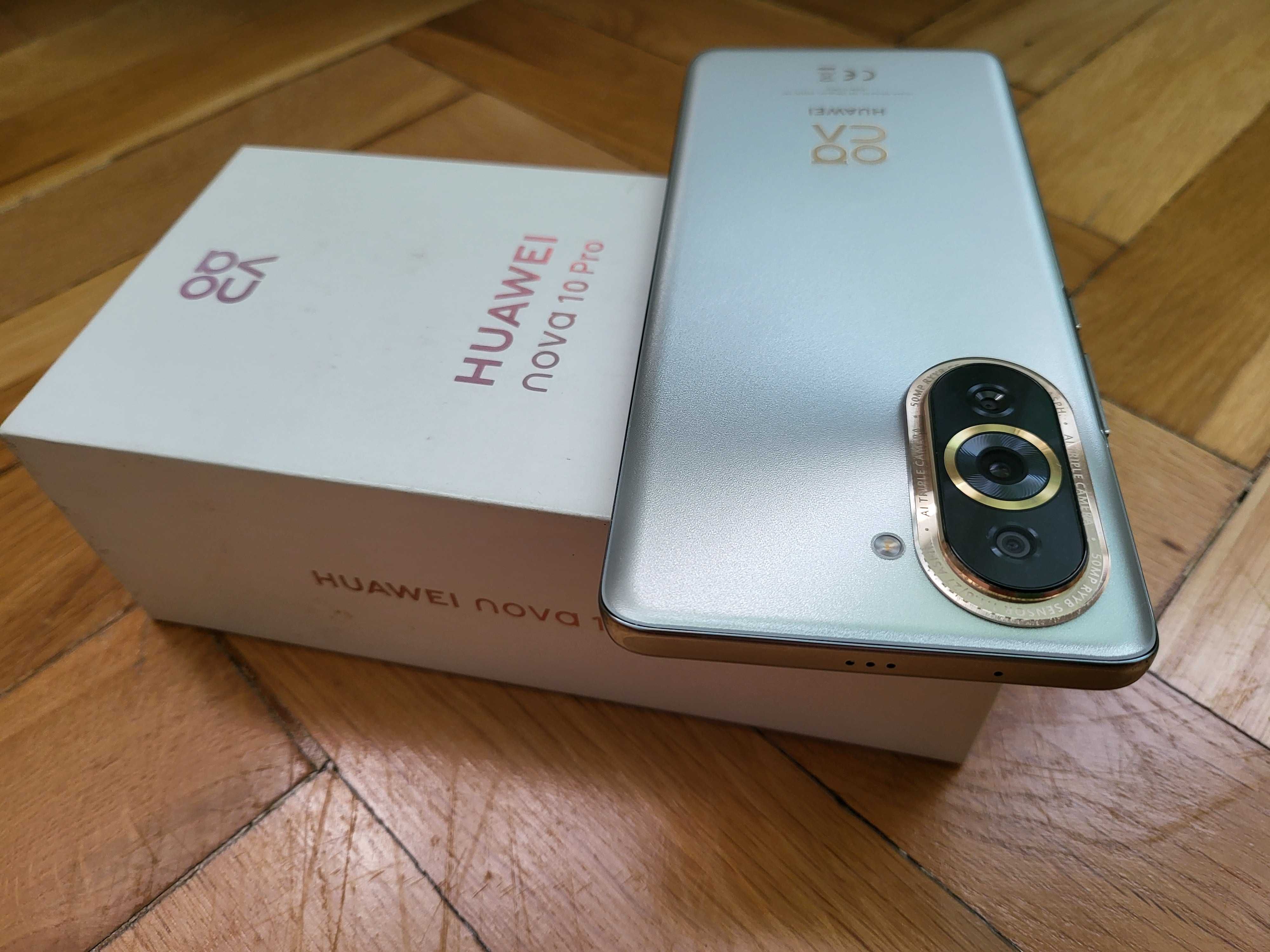 Huawei Nova10 pro Silver 256gb dualsim Full-box garantie, baterie 99%