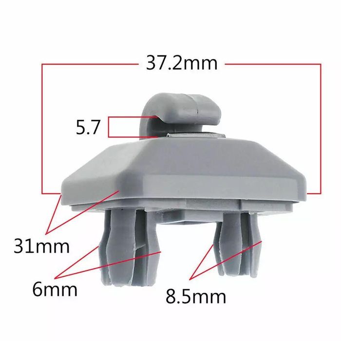Clips/clema/prindere parasolar Audi A1,A3,A4,A5,Q3,Q5,A7