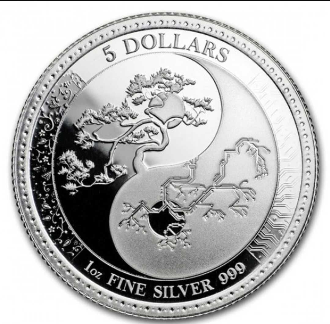 Monede argint pur